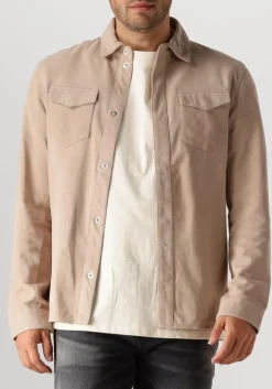 taupe alter ego leren jas robert