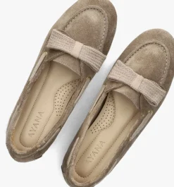 taupe ayana mocassins ay3000