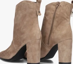 taupe blasz enkellaarsjes 165