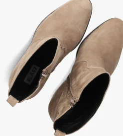 taupe blasz enkellaarsjes 165