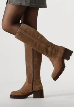 taupe blasz hoge laarzen evs-5014