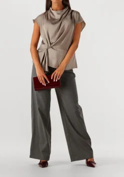 taupe bruuns bazaar top bbtinja blouse