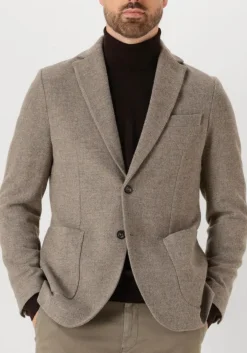 taupe circolo colberts diagonal jacket