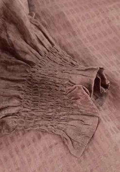 taupe co'couture blouses charliecc frill ss shirt