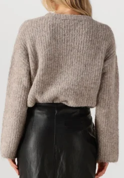 taupe co'couture trui charlie knit