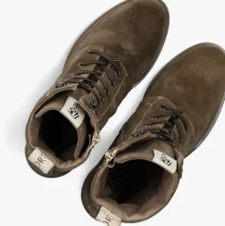 taupe dl sport enkellaarsjes 5549