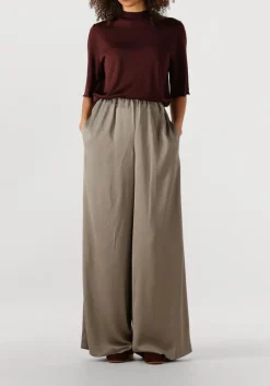 taupe drykorn wijde broek tweezer