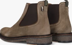 taupe floris van bommel chelsea boots sfm-60051 de tanker