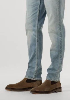 taupe floris van bommel chelsea boots sfm-60051 de tanker