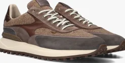 taupe floris van bommel lage sneakers sfm-10152 noppi