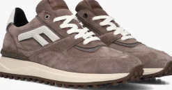 taupe floris van bommel lage sneakers sfm-10139 noppi