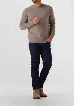 taupe floris van bommel veterboots sfm-80033 sturdi