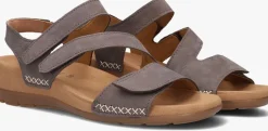 taupe gabor sandalen 734.1