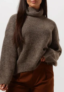 taupe gestuz coltrui alphagz rollneck