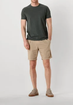 taupe greve lage sneakers wave