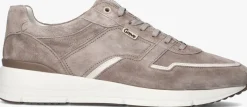 taupe greve lage sneakers walker h