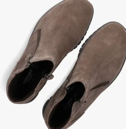 taupe hartjes enkelboots sue rits h booty