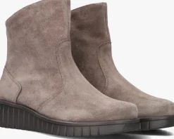 taupe hartjes enkelboots sue h booty