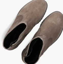 taupe hartjes enkelboots sue h booty