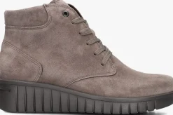 taupe hartjes veterboots sue h veterbooty