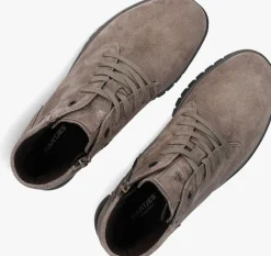 taupe hartjes veterboots sue h veterbooty
