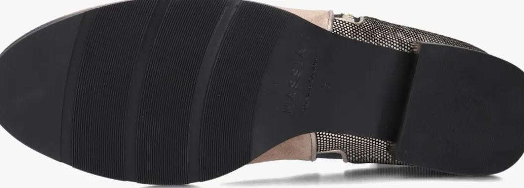 taupe hassia enkellaarsjes madeira