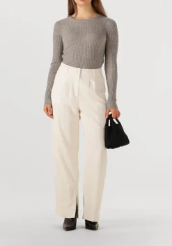 taupe herskind trui camb knit blouse