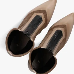 taupe hispanitas enkellaarsjes hi254186