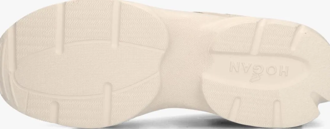 taupe hogan lage sneakers combi sneaker