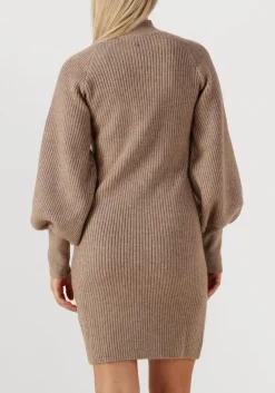 taupe ibana mini jurk kyra