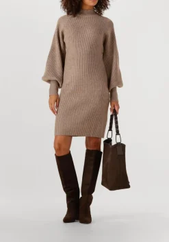 taupe ibana mini jurk kyra