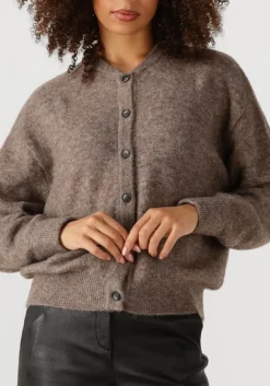 taupe knit-ted vest britney