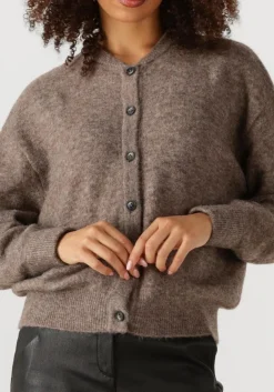 taupe knit-ted vest britney