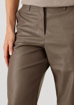 taupe knit-ted wijde broek naomi pant