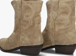 taupe lina locchi enkellaarsjes l1411