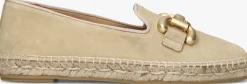taupe lina locchi loafers sue espa instapper met bit