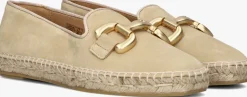 taupe lina locchi loafers sue espa instapper met bit