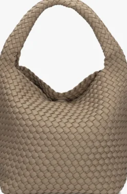 taupe marrea schoudertas bucket