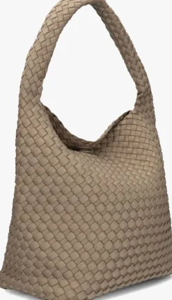 taupe marrea schoudertas bucket