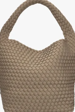 taupe marrea schoudertas bucket