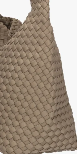 taupe marrea schoudertas bucket