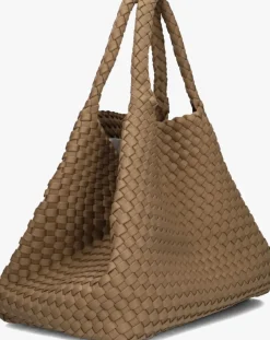 taupe marrea schoudertas medium