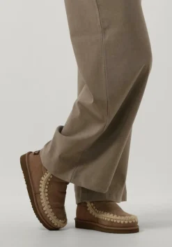 taupe mou vachtlaarzen eskimo 18 glitter logo