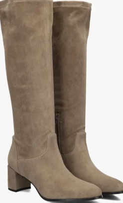 taupe notre-v hoge laarzen 8581