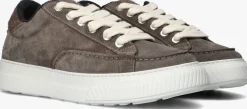 taupe nubikk lage sneakers caldera tora