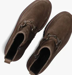 taupe paul green enkelboots 8024