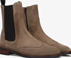 taupe pertini chelsea boots 32068
