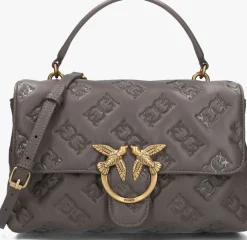 taupe pinko schoudertas love lady puff