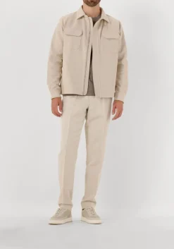 taupe profuomo t-shirt t-shirt crew neck ss