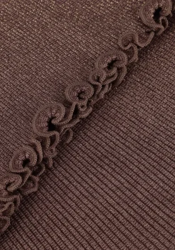 taupe rosemunde top boston turtleneck w/ lurex